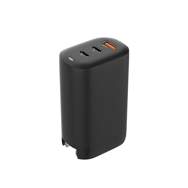 Myydyin lisävaruste US/EU kaksois-USB Type-C pikalataus QC 3.0 18W Mini USB 65W PD -seinälaturi[COPL]
