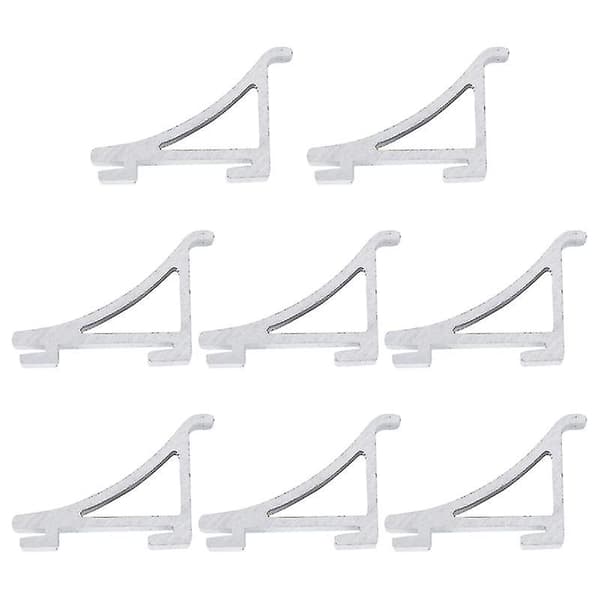 8 Pieces Refrigerator Shelf Brackets