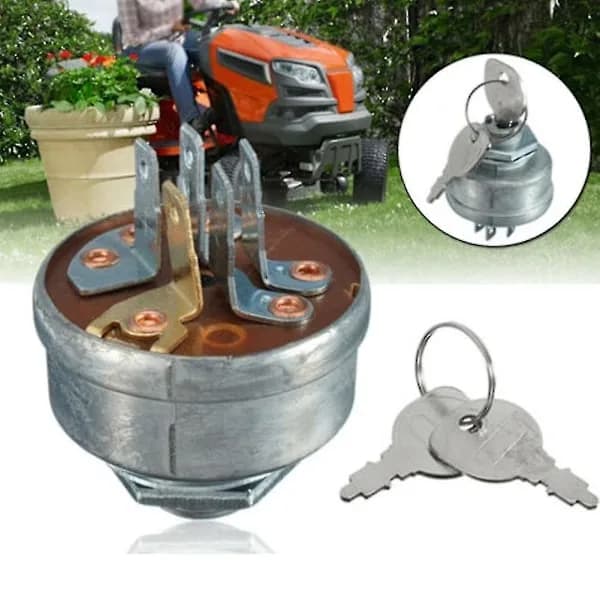 5-pin Ignition Switch Tractor Lawn Mower with Key Universal for Mtd 725 0267 925-0267