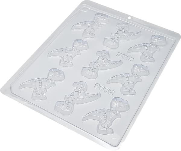 Pralinform Dinosaur Sjokoladeform - BWB 9662 Transparent transparent