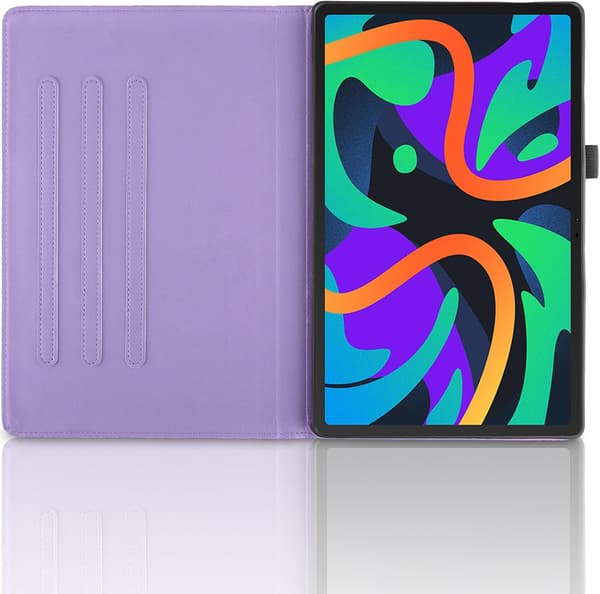 Etui til Lenovo Tab M11 11 2024 TB330FU Træmønster lilla
