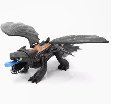 Drage træneren - Sort og Hvid Drage - Modelfigur -