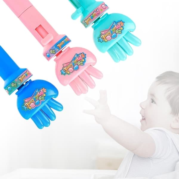 (AZC) Sten Sax Påse Spel Finger Gissningsspel Handhållet Sten-papper-sax Leksak