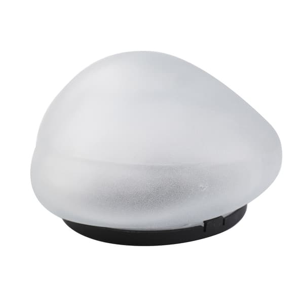 Solar lamp stone warm white / garden lighting solar / decorative