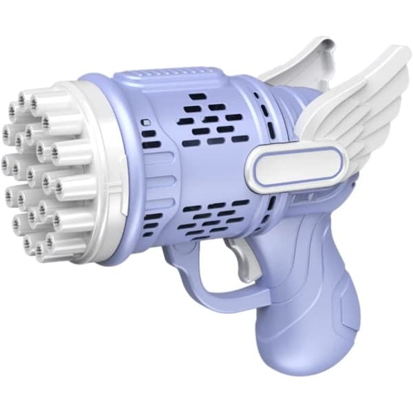 23-hulls boblepistol boblemaskin, automatisk bazooka, lilla