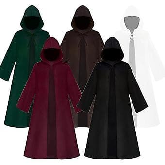 Star Wars Jedi Knight Cos Robe Anakin Star Wars Sith Kostym Arcos Robe (kaffe)