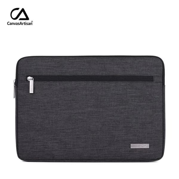 Laptopveske dataveske / etui for bærbar PC lysegrå 15 tommer