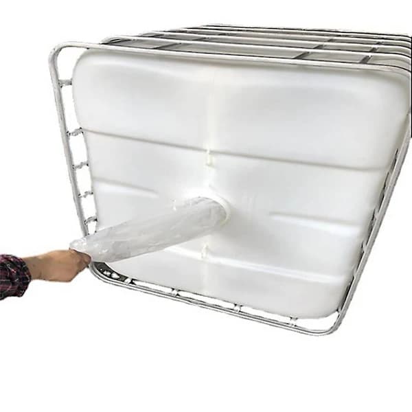 Bärbar IBC-tank innerpåse, multifunktionell och hållbar, med DN40 (62 mm) utlopp