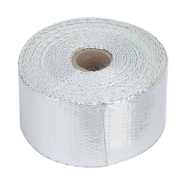 5m Silver Car Heat Insulation Exhaust Manifold Pipe Wrap Cloth with Strap Car Accessories