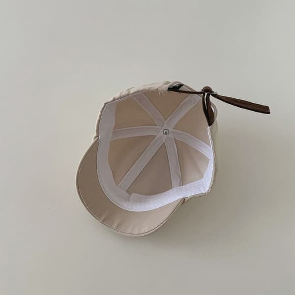 Baseballcapser for barn Babycapser med skjerm HVIT
