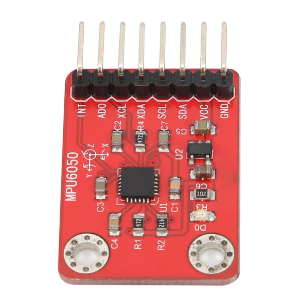 MPU6050 6-axis accelerometer gyroscope sensor module 16 bit AD converter data output