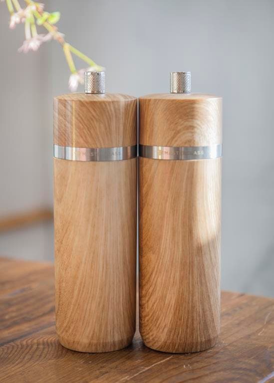 MasterClass salt- eller pepperkvern 17 cm – bøkefinish