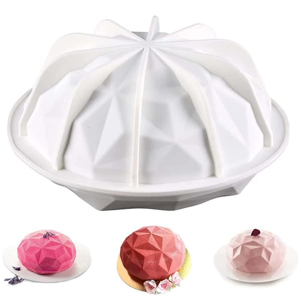 Large Silicone Mold for Smash Cake, Mousse & Dessert (Oven- & Freezer-Safe)