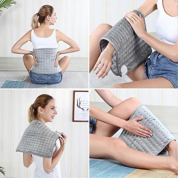 Physical Therapy Heating Pad Fast Heating Technology 3-Level Timer Portable Mini Heating Pad for Home Office Indoor Outdoor[DB] EU Plug EU Plug