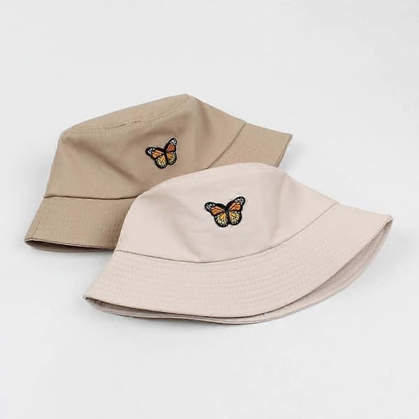 Dotpet Sombrero Unisex Broderad Mode För MissKhaki