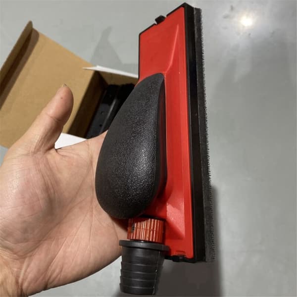 70x198mm Vacuum Sanding Block, 5-pack, Empty Disc Holder, Sandpaper, 4 Pcs Polishing Pads
