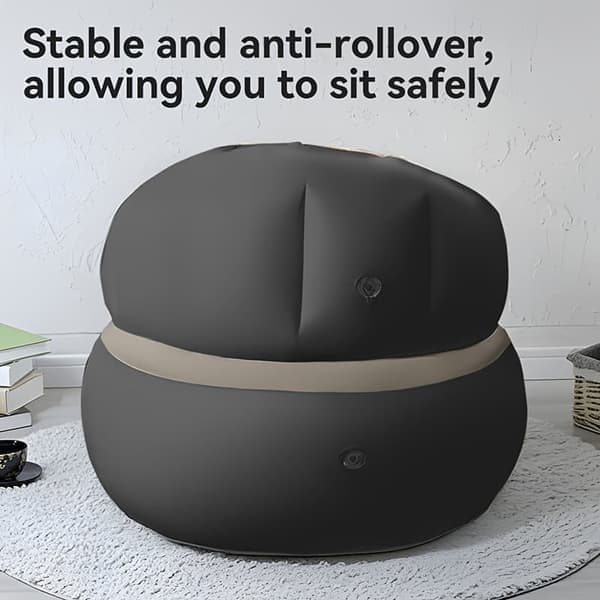 Foldable Inflatable Single Sofa | Space-Saving & Easy to Use | Perfect for Outdoor Family Activities, Excellent Gift Idea