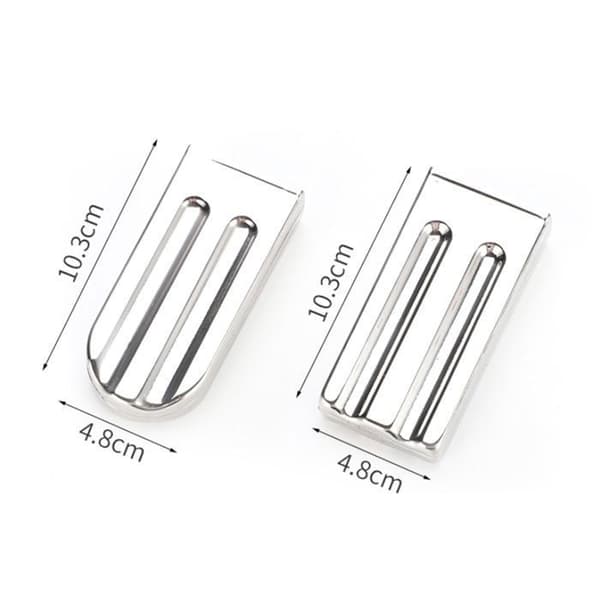 (Rustfrit stål) Isform - Rustfrit stål - 6 hulrum - Pinde inkluderet - Låg inkluderet - Økonomisk Stainless steel