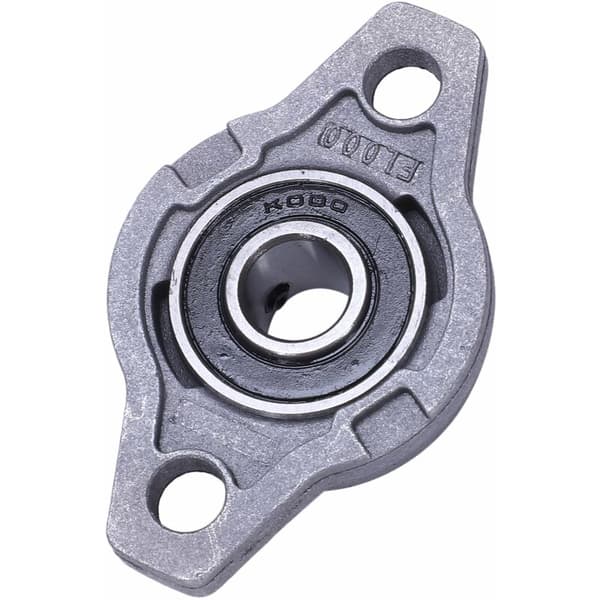 2 st zinklegering flänslager KFL000 lager 10 mm