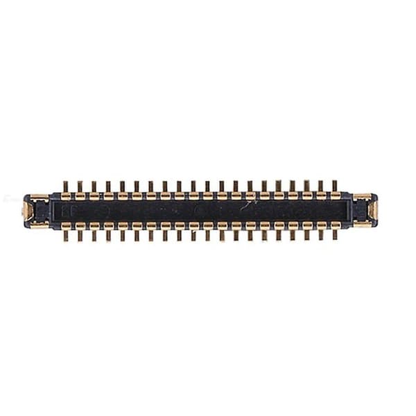 Opladnings-FPC-stik Flexkabel til Apple iPhone XR Tilslutning Flex Reservedel Sort Apple iPhone XR Schwarz Apple iPhone XR