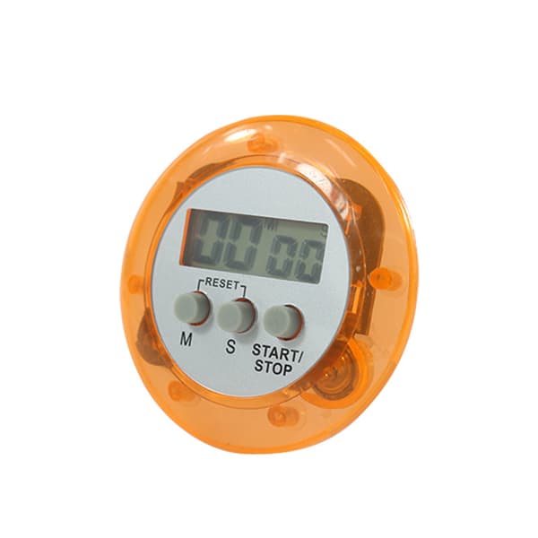 Magnetisk digital køkkentimer med LCD-display og lydalarm (eller