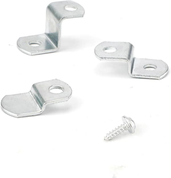 60 stk Canvas Offset Clips Ramklemmer, 1/4 tomme, 1/8 tomme, 1/2 tomme Canvas