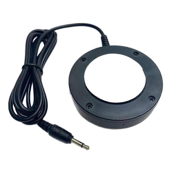 Ekstern minihøjttaler 3,5 mm kompatibel med ICOM bilradio, 1,5 m kabel, sort