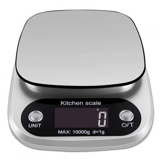 Kjøkkenvekt, digital vekt, multifunksjonell vekt, 10 kg/1 g
