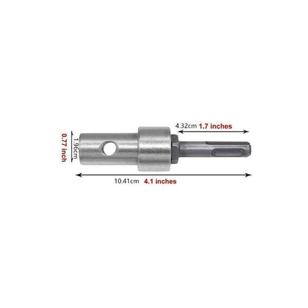 Drill Chuck Adapter, Thread Adapter, 1/2 Keyless Spindle, M1315mm Square Electric Hammer