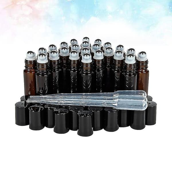 24 st Glas Rollerflaskor