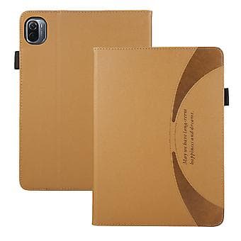 Imukuppi nahkakotelo Xiaomi Pad 5 / 5 Prolle (ruskea)