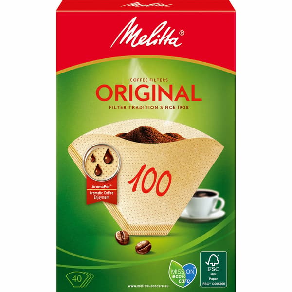 Kaffefilter 100 40-pakning 9 stk DFP 406