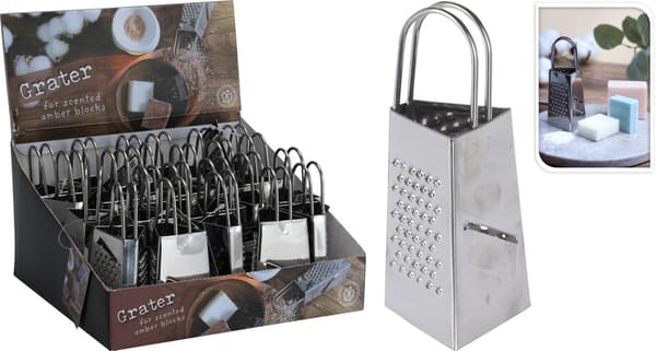 Rivejern Mini Ost Duftvoks 5 cm Sølv Silver one size