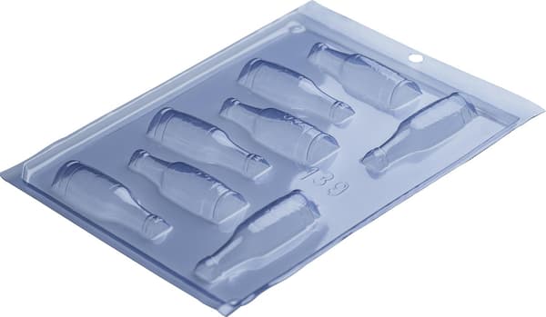 Pralinform Flaske Sjokoladeform - Porto Formas 139 Transparent transparent
