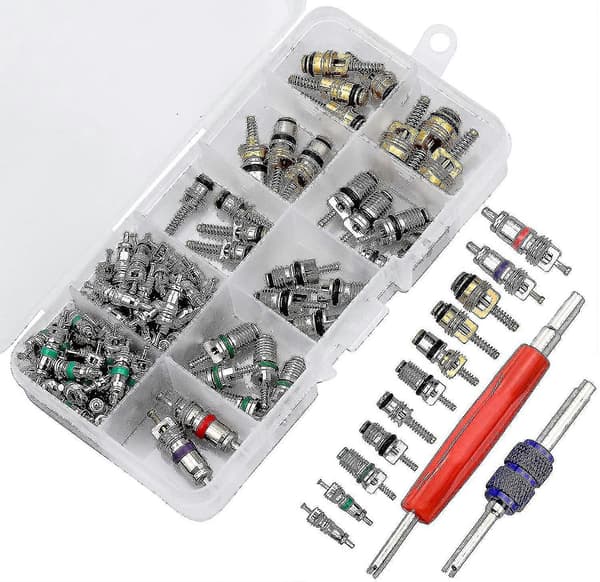 102 pcs. valve core Compatible with air conditioning, automotive air conditioning - XinHan