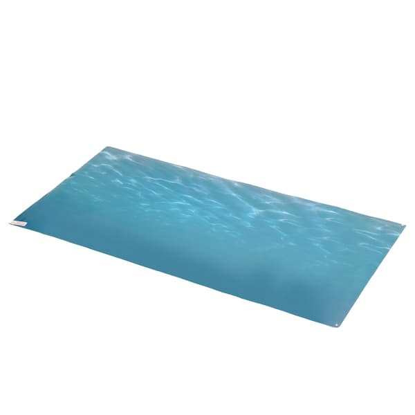 PVC självhäftande 3D Havsmönster akvarieaffisch - 61x41cm