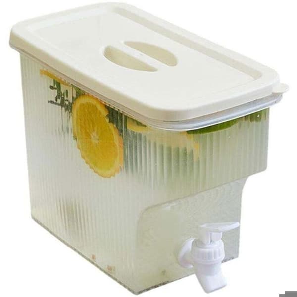 3,9L vannkanne med kran; drikkedispenser; beholder for limonade, fløte, etc.