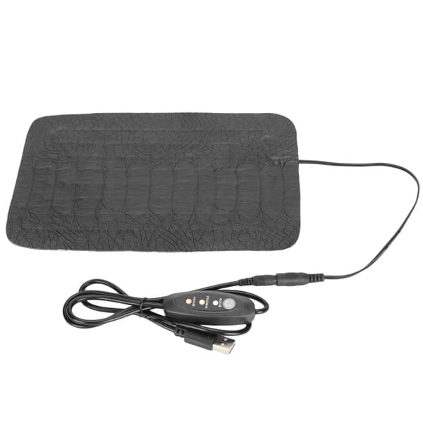 Waterproof USB Reptile Heating Pad Anti-Scratch Mat for Small Turtles Lizards