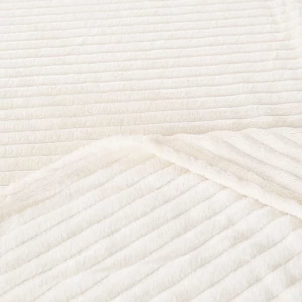 Blødt tæppe, 150 x 200 cm, hvidt fleecetæppe til sofa, blødt og varmt, børnetæppe, mikrofiber, fluffy sofatæppe, sofatæppe 150*200cm 150*200cm 150*200cm