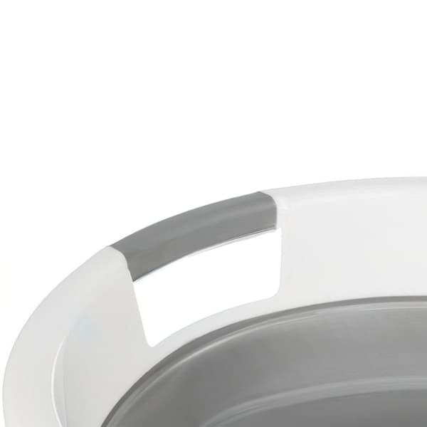 Foldbar Vasketøjskurv / Spand - Foldbar Kurv 25L grå gray