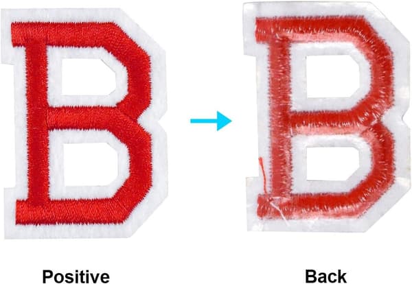 26 Pcs White Letters Iron On Patches or Sew On Appliques