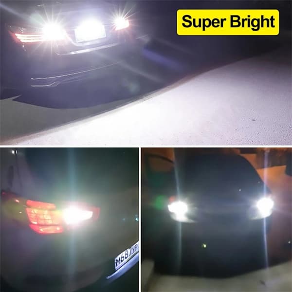 Motorcycle Scooter BA20D LED Taillight Brake Light High Brightness Energy Saving White