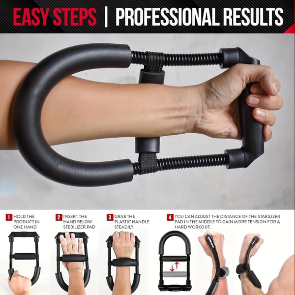 Adjustable 20kg Forearm Strengthener for Hand and Wrist Training