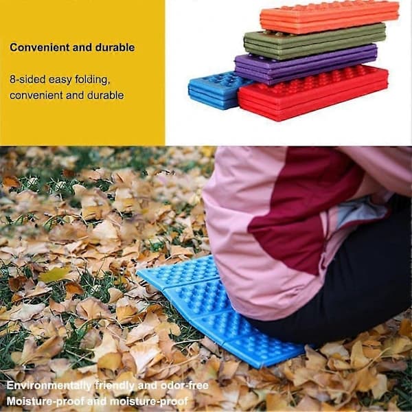 Moisture Protection Blue Foldable Outdoor Camping Mat For Quick Setup And Easy Use (FMY)