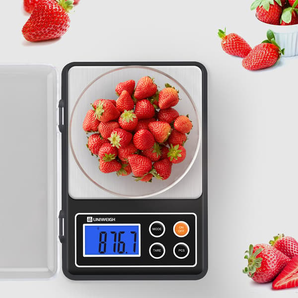 Digital köksvåg 500g/0,01g Högprecisionsmatvåg