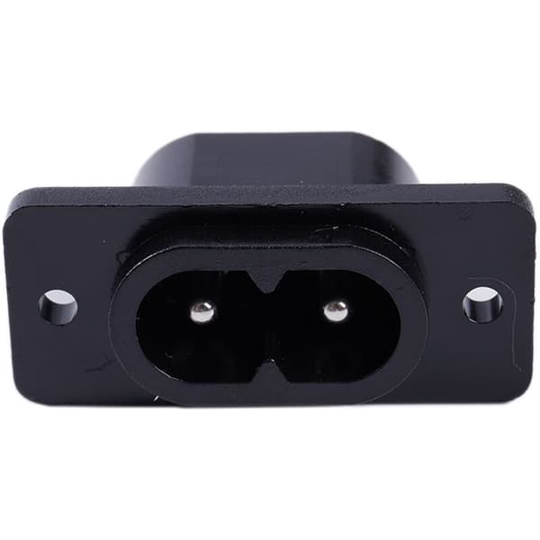 6 x AC 250V 2.5A IEC320 C7-uttak Loddekopper Strømkontakt
