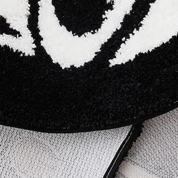 Skull Knife Horror Rug, 76.2 cm, Durable Cashmere, Bedside Mat, Spooky Decor