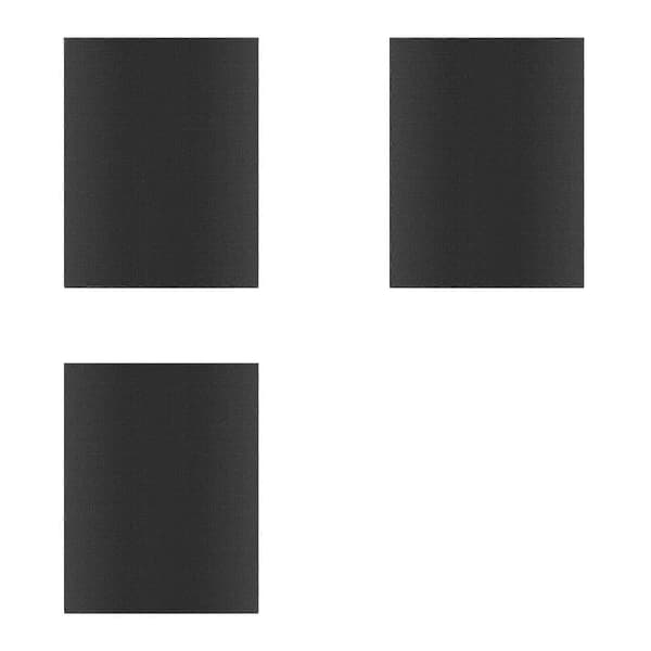 3-pakke 40cm x 50cm gjenbrukbar non-stick BBQ-grillmatte, bakepapir for mikrobølgeovn