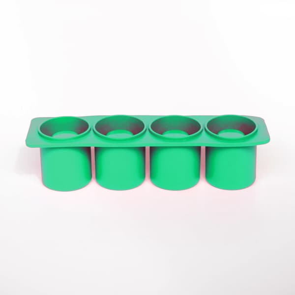 Large Silicone Ice Mold for Glasses (4 glasses in the mold)
