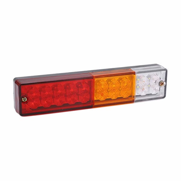 2 stk. LED baglygter blinklys Ute lastbil trailer campingvogn indikator 12V